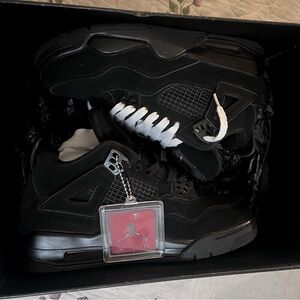 Air Jordan 4 Retro GS 'Black Cat' 2020